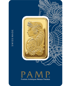 Gold bar featuring an artistic design, available at Houston Gold Exchange for precious metals and je.