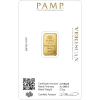 Lingote de oro con certificado de Houston Gold Exchange, 2,5 g de oro fino, seguro y auténtico.