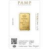 Lingote de oro con marcas suizas, 20 g de oro fino, pureza 999,9, número de certificado C558479.