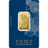 Gold bar featuring an artistic design, ideal for investment and collectibles at Houston Gold Exchang.