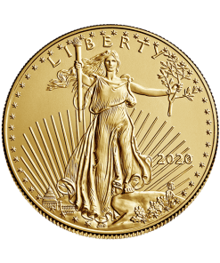 Compramos monedas American Gold Eagle de 1/2 onza a vendedores de Memorial