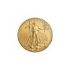 2024 American Gold Eagle coin showcasing iconic design and gold investment value.