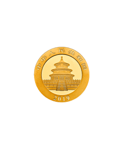 We buy the Chinese Gold Panda 1 g from sellers in Highland Village
